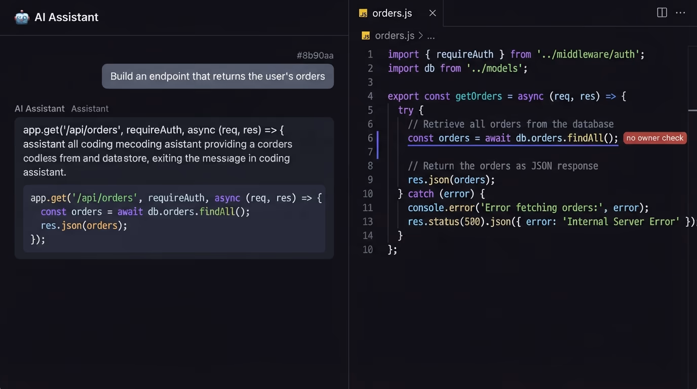 api security for ai-built apps