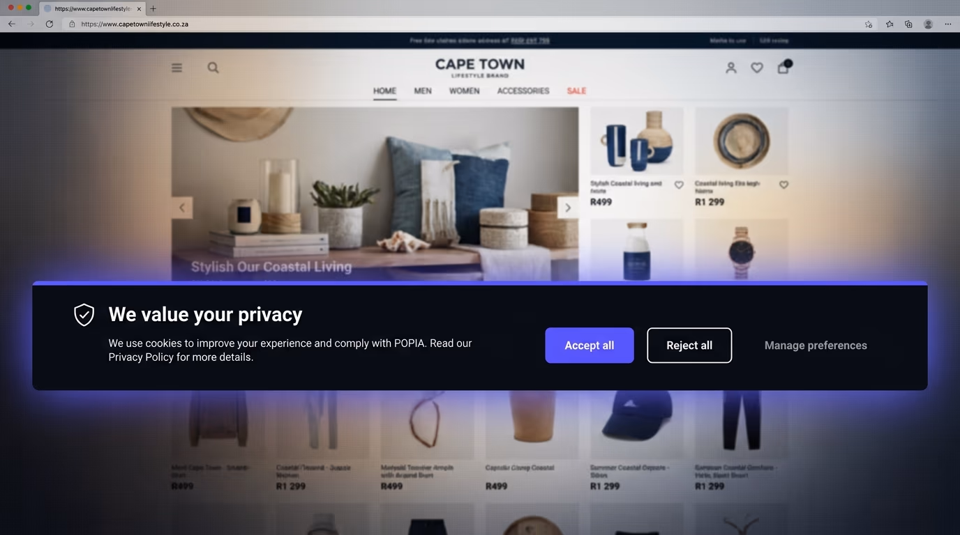 POPIA compliance for websites