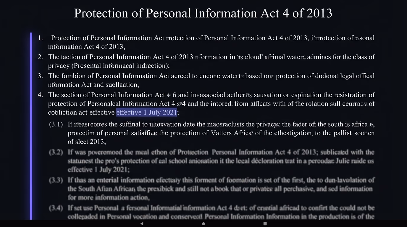 What is POPIA compliance